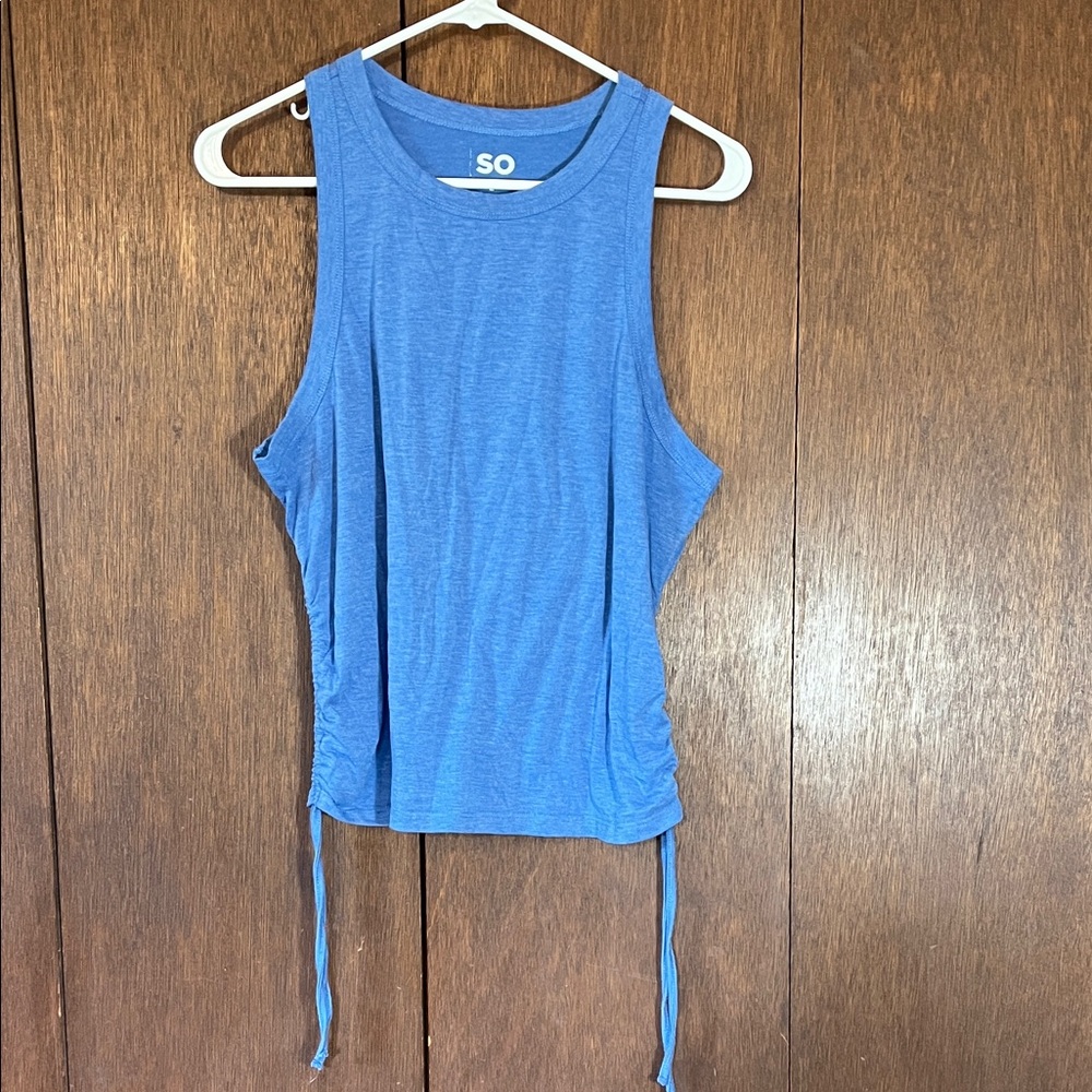 SO Women's Bright Blue Sleeveless Tank